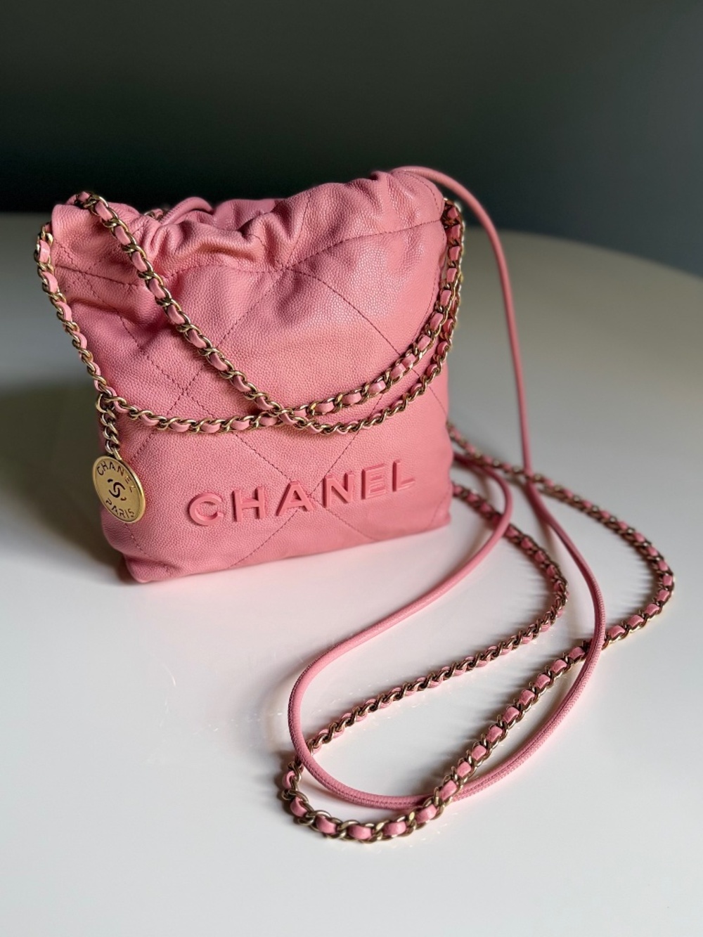 Chanel Mini 22 Hobo